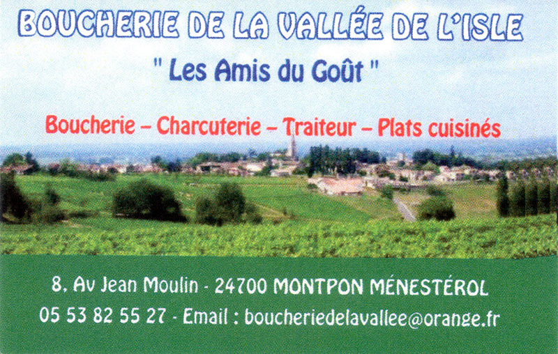 Boucherie Vallée de l'Isle- Montpon