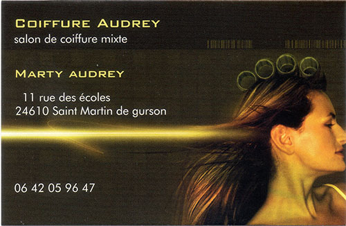 Coiffure Audrey- Saint Martin de Gurson