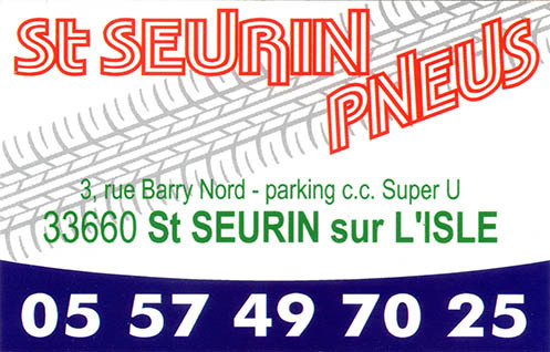 St Seurin pneus- St Seurin sur l'Isle