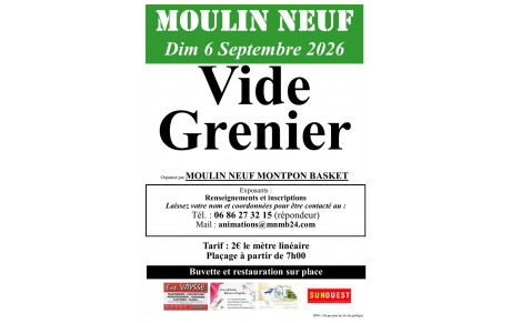 Vide grenier du Basket