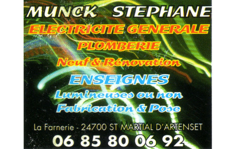 Electricité Munck- St Martial d'Artenset