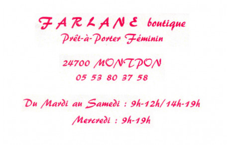 Farlane boutique- Montpon