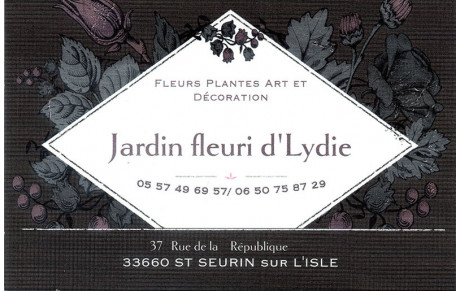 Jardin fleuri d'Lydie- St Seurin sur l'Isle