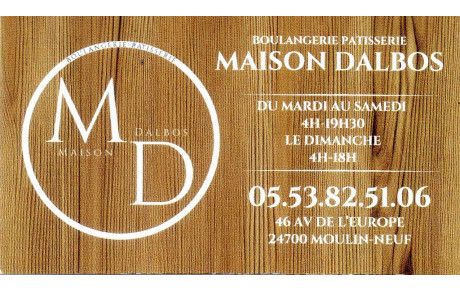 Boulangerie Dalbos- Moulin Neuf